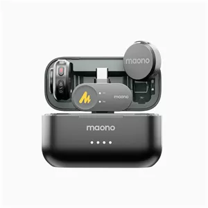 میکروفون بی سیم مائونو مدل Wave T5 WM650 PC2 با درگاه اتصال USB-C