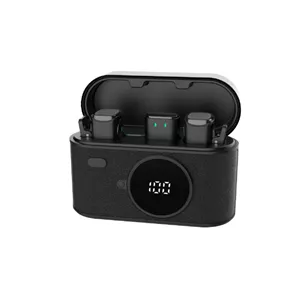 میکروفون یقه ای بیسیم مدل SX01 با درگاه اتصال USB Type C