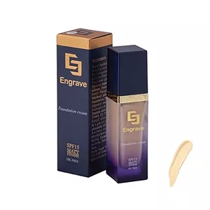 کرم پودر مایع spf15 اینگریو مدل فاند شماره 201 مناسب برای انواع پوست حجم 35 میلی لیتر