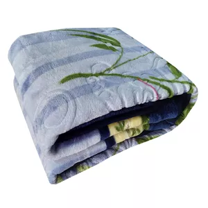 پتو 1 نفر نرمینه بافت مدل نسیم کد 45 سایز 210x155 سانتی‌متر