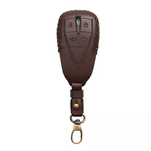 کاور ریموت و سوئیچ خودرو چرم آراهمراه مدل چرم طبیعی کد ARAJ362 مناسب برای چانگان CS35