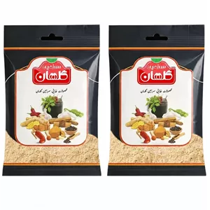 آرد نخودچی سرزمین گلهان - 80 گرم بسته 2 عددی
