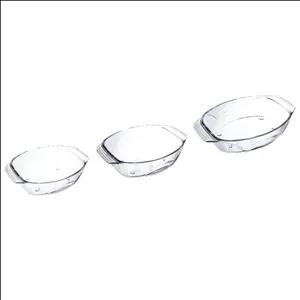 ظرف سرو زنگان  مدل پارما مجموعه سه عددی