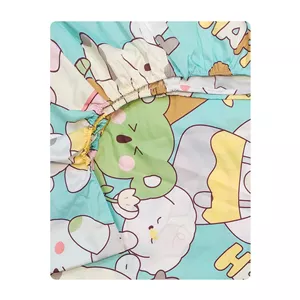 ملحفه فیلور آدنو مدل Happy کد FI57 سایز 80x180 سانتی‌متر