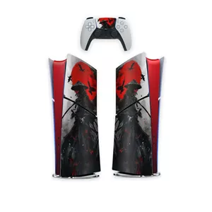 برچسب کنسول بازی پلی استیشن 5 اسلیم کایمون مدل samurai کدP5S050 بسته 6عددی