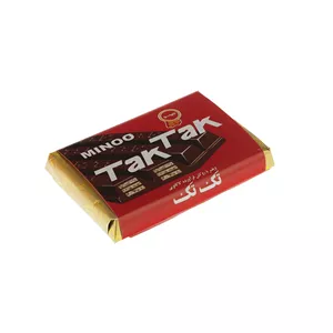 ویفر با روکش فراورده کاکائویی تک تک مینو - 40 گرم