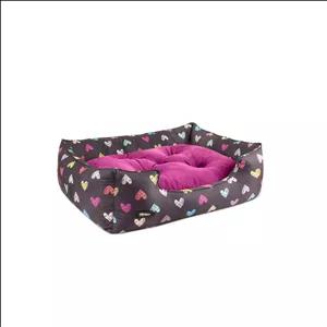 جای خواب سگ و گربه نیناپت مدل وی آی پی یو طرح قلب