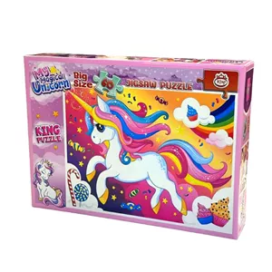 پازل 60 تکه کینگ مدل یونیکورن My Magical Unicorn 