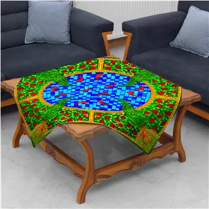 رومیزی طرح ماهی هفت سین نوروز کد 9270