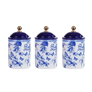 ست جای ادویه 3 پارچه میس بتی کد 8324 مدل Blue life