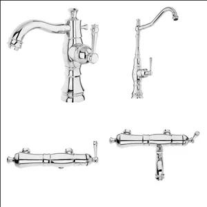 ست شیرآلات آرسا تک سو واثق مدل الماس مجموعه 4 عددی