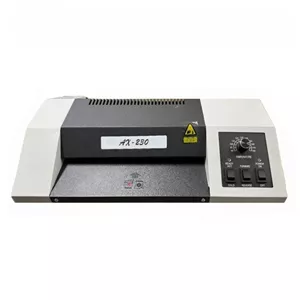 پرس کارت و لمینت سرد و گرم مدل AX 230 مناسب برای لمینت تا سایز A4