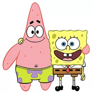 استند رومیزی تولد طرح باب اسفنجی