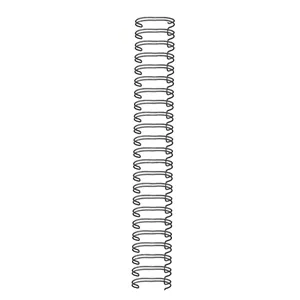 فنر صحافی کد D9.5 مدل دوبل بسته 120عددی