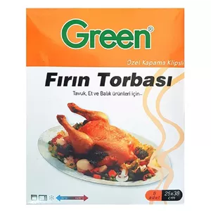  کیسه پخت گرین مدل تنورک پخت بسته 8 عددی