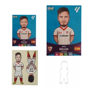 اسباب بازی زینتی کیمدی مدل سائول نیگس 2025 سری بیسیک به همراه برچسب و فیگور 