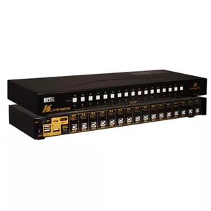 سوییچ 16 پورت HDMI KVM کی نت پلاس مدل KP-H6216