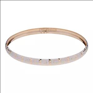 النگو طلا کم اجرت 18 عیار زنانه مایا ماهک مدل MB1751 سایز 2