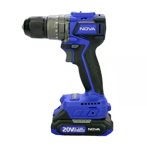 دریل چکشی براشلس 13 میلی متر 20 ولت نووا مدل 5522