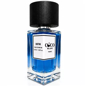 عطر جیبی مردانه کوکو بلان مدل اینفینی حجم ۳۰ میلی لیتر با رایحه معتدل و تلخ و چوبی