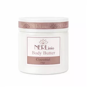کره بدن نرلینیو مدل coconut مناسب برای انواع پوست وزن 250 گرم