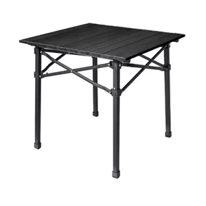 میز سفری تاشو پرستیژ مدل آلومینیومی  سایز صفحه 51x57 سانتی متر