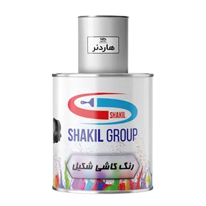رنگ مخصوص کاشی آبی براق شکیل کد SH-BLU وزن 1.2 کیلوگرم به همراه هاردنر