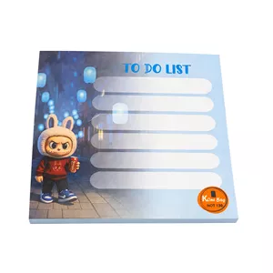 کاغذ یادداشت مدل To do list138 سایز 10*10 سانتی متر بسته 2 عددی