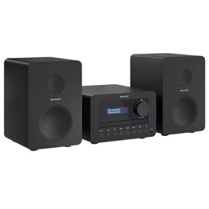 رادیو FM شارپ مدل XL-B520D به همراه دو عدد بلندگو دارای درگاه ارتباطی بلوتوث 
