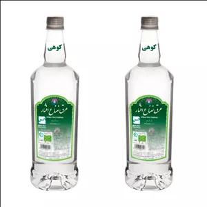 عرق نعناع کوهی افشار - 1 لیتر بسته 2 عددی