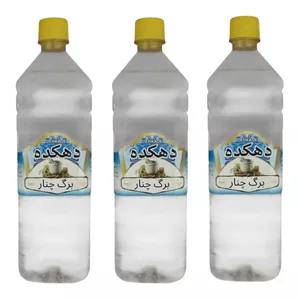 عرق برگ چنار دهکده - 1 لیتر بسته سه عددی
