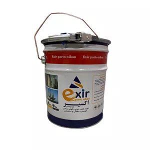 رنگ پلی ارتان سفید اکسیر کد RAL 9010 وزن 4 کیلوگرم