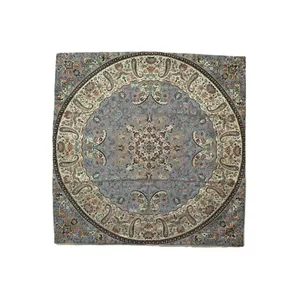 رومیزی ترمه نگین خاتم طرح شاهسوند یزد کد ya72439704