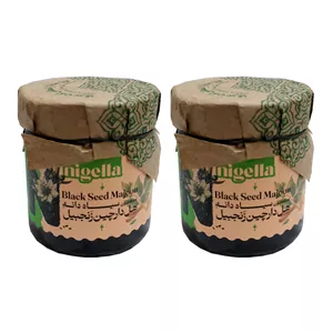 معجون سیاه دانه هل دارچین زنجبیل نایجلا - 320 گرم بسته 2 عددی