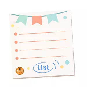 کاغذ یادداشت مدل List 124 سایز 10*10 سانتی متر بسته 2 عددی