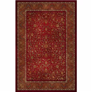 فرش کلاریس 2/25×1/5 کلاسیک 25CN0110 لاکی 1200 شانه 1800 تراکم پلی اوژن