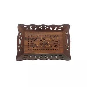 سینی چوبی مدل هندی کد 3222