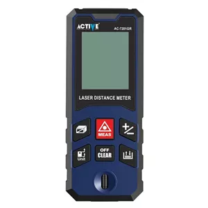 متر لیزری اکتیو تولز مدل AC-7201GR برد 100 متر