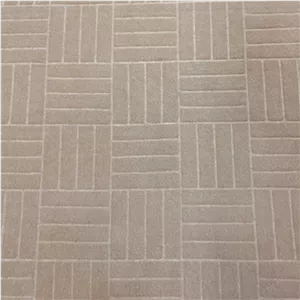موکت مدل آجری رنگ کرم