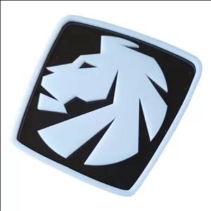 آرم صندوق عقب خودرو مدل LION100-WH75 مناسب برای پژو پارس