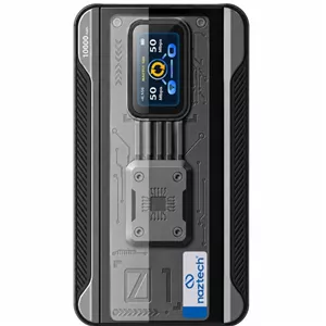 مودم همراه 4G نزتک مدل NAZTECH 99G PLUS 4G با Wi-Fi 6، باتری 10000 میلی‌آمپرساعتی، پشتیبانی از 10 کاربر و درگاه USB Type-C