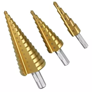 مته کاجی و مخروطی پلکانی فیدار مدل X3 مجموعه 3 عددی
