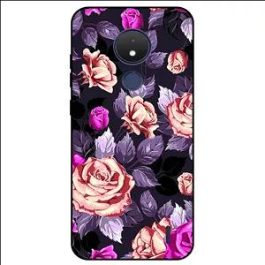 کاور مگافون طرح گل مدل 1652 مناسب برای گوشی موبایل نوکیا C21