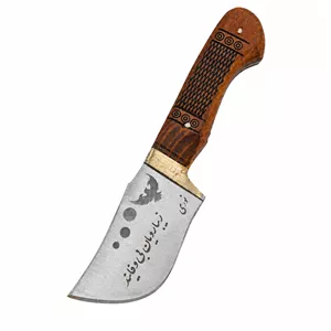 چاقوی عقاب نوری زنجان نوشته دار کد 537
