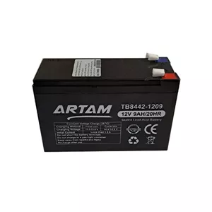 باتری UPS با ولتاژ 12 ولت و شدت جریان 9 آمپرساعت آرتام مدل  TB8442-1209