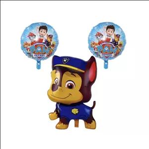 بادکنک فویلی پارتی لند تهران مدل سگ های نگهبان کد pawpatrol23 مجموعه سه عددی