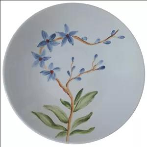 بشقاب سرامیکی مدل غنچه بهاری کد TM804