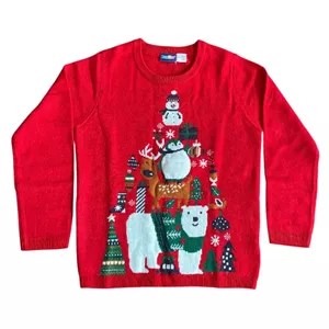 پلیور یقه گرد پسرانه لوپیلو مدل C134112