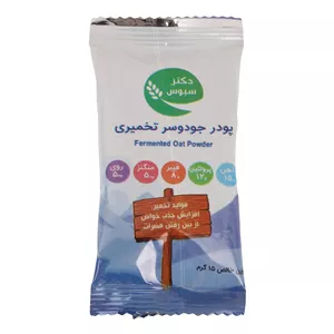پودر جو دوسر تخمیری دکتر سبوس - 15 گرم