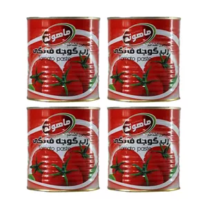 رب گوجه فرنگی ماهوند - 800 گرم مجموعه 4 عددی
